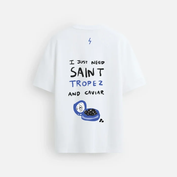 Saint Tropez & Caviar Tee.
